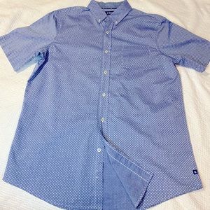 Men’s Chaps Short-Sleeve Star Print Button-Down